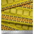 thumbnail image 3 of Soimoi Moss Georgette Fabric Geometric African Print Sewing Fabric Yard 42 Inch Wide, 3 of 3