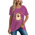 thumbnail image 6 of Women's 100% Cotton Golden Retriever Graphic Cozy T-Shirt, 6 of 17