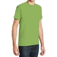 thumbnail image 2 of Hanes Essential-T T-Shirt for Men -GR52 Men's Short Sleeve Crewneck T-Shirt, Lime,  4XL, 2 of 5