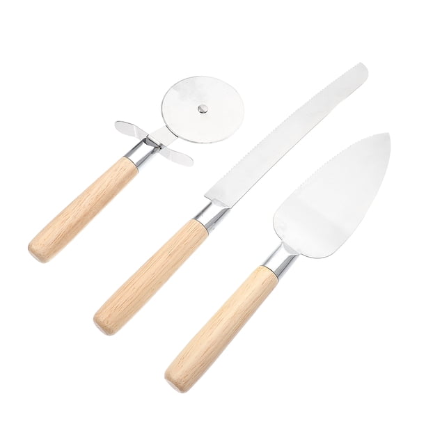 juego de cortadores de pizza, herramientas para pizza, pala de transferencia de acero inoxidable, utensilios de cocina