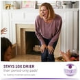 thumbnail image 6 of Poise Incontinence Pads, Moderate Absorbency, Regular, 66 Count, 6 of 14