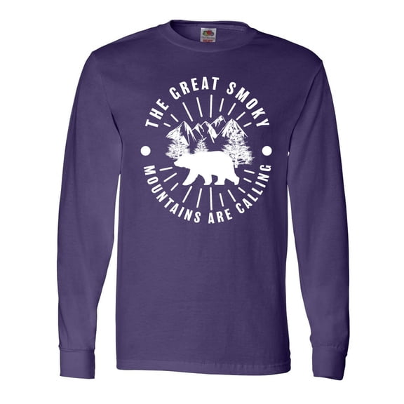 Inktastic The Great Smoky Mountains Are Calling Long Sleeve T-Shirt