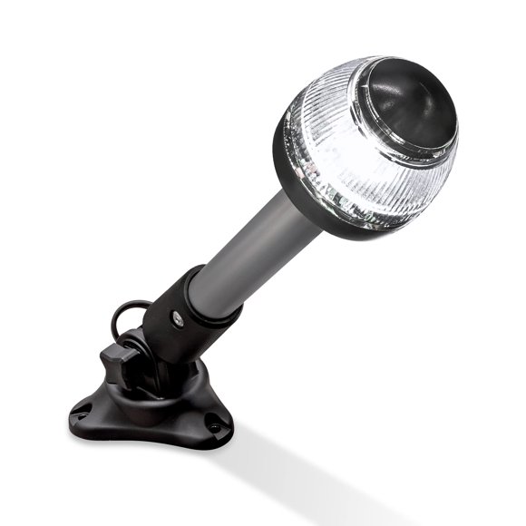 Luz para barcos TRUE MODS de 8 pulgadas, 12-24 V, LED blanca, navegación marina
