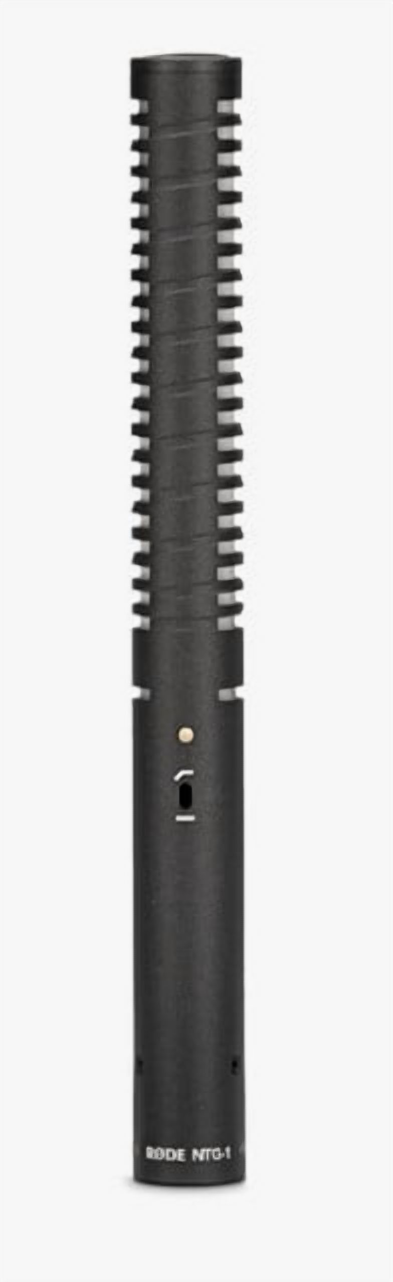 RODE NTG1 Microphone | Lightweight Condenser Mic with Supercardioid Pickup | Ideal for Film, ENG, Broadcast & Location Recording (NTG1) + XLR Cable + Cable Ties + Cleaning Cloth + Microphone Cleaner