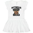 thumbnail image 3 of Inktastic Dog Rottweiler Squad Girls Baby Dress, 3 of 5