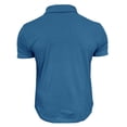 thumbnail image 4 of Men's Short Sleeve Shirt， Classic Fit Performance Knit， Breathable Active Casual Shirt for Summer, 4 of 5