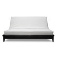 thumbnail image 2 of Premium Cotton/Polyester Futon Cover by Prestige Furnishings - Solid Collection - Solid White - Full Size (54" x 75"), 2 of 6