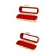thumbnail image 1 of 2x Caja de Almacenamiento de Estuche de material cuero para Lápiz Labial Y Brillo de con Espejo Naranja Jinwen caja de almacenamiento de lápiz labial, 1 of 8