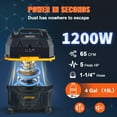 thumbnail image 4 of 3-in-1 Wet Dry Vacuum, 4 Gallon 5HP, Blower & Attachments for Floor, Car, Gap Cleaning, ETL Listed, 4 of 6