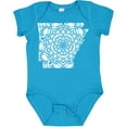 thumbnail image 3 of Inktastic Arkansas Silhouette Mandala Boys or Girls Baby Bodysuit, 3 of 5