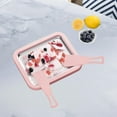 thumbnail image 4 of Elodie Instant Rolled Ice Cream Maker Pan with 2 Scrapers Frozen Dessert Maker Tray for Pink, 4 of 7