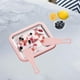 thumbnail image 4 of Máquina para hacer helados instantáneos enrollados, sartén, placa fría instantánea, acero inoxidable para el hogar Rosa, 4 of 7