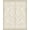 Cream Taupe, Pattern 18, variant on ODIKA Neutral Boho Abstract Lattice Stripe Border Transitional Ivory for Dorm Room, Small Living Apartment, Stain Resistant Low Profile
