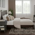 thumbnail image 4 of AFI Becket King Solid Wood Low Profile Platform Bed, Espresso, 4 of 13