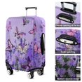 thumbnail image 5 of Purple Lavender Butterfly Scene Luggage Cover Fashion Suitcase Cover Baggage Covers Fit 25-28 Inch Luggage (Go Travel), 5 of 5