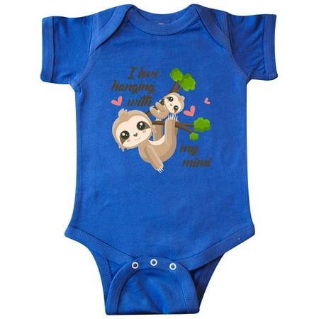 

Inktastic Hanging With My Mimi Gift Baby Boy or Baby Girl Bodysuit