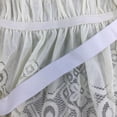 thumbnail image 4 of Beige Vintage Crochet Lace Elastic Bed Skirt 2_100x200cm, 4 of 4