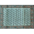 thumbnail image 1 of Ahgly Company Indoor Rectangle Persian Light Blue Traditional Area Rugs, 3' x 5', 1 of 4