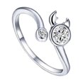 thumbnail image 1 of Expandable Constellations Finger Ring Adjustable Opening Wedding Bridal Jewelry for Women, 1 of 8