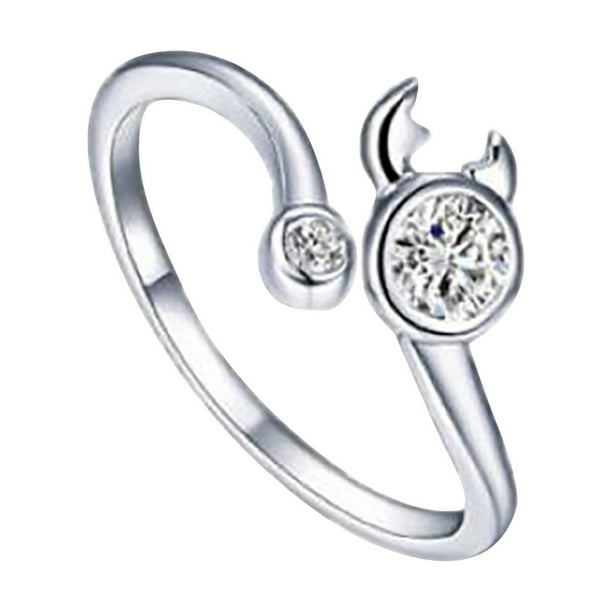 Constelaciones expandible dedo Anillos Joyería Ajustable Apertura Anillo Boda Anillos de Novia Regalo
