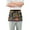 2025 Snake Year, variant on Server Apron with 3 Pockets Waterproof Waitress Waist Short Apron for Man Woman Us Flag and Elephant 12 Inches