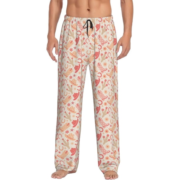 Balery Cowgirl Boots 4 Pantalones de pijama para hombre, pijama ultraligero, pantalón de descanso-XX-Large