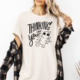 thumbnail image 4 of Thinking of You Voodoo Doll Shirt for Women and Teens Funny Witchy Halloween Tee Ivory Shirt Adult Small, 4 of 4