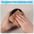 thumbnail image 6 of Glasses Cleaning Cloth 7.9" x 7.9" , Microfiber Eyeglasses Cleaner Cloths Soft Suede Wipe Screen, Brown 6 Pcs, 6 of 7