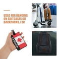 thumbnail image 3 of STRANDCHIC Multi PVC Luggage Tags with Canada Flag Design for Easy Identification at Airports and, 3 of 8
