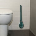 thumbnail image 4 of ViYW Flexible Silicone Toilet Brush, Silicone Toilet Wand Brush, Wall Mounted Rubber Toilet Scrubber Bowl Cleaner Brushes with Dispenser for Home, Bathroom, 4 of 4