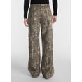 thumbnail image 3 of No Boundaries Women's Wide Leg Cargo Pants, 31.5" Inseam, Sizes XXS-4X, 3 of 5