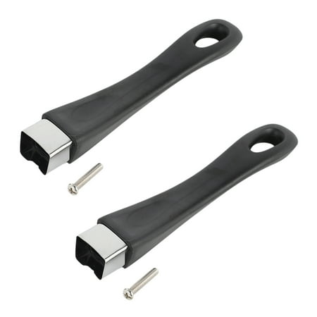 

2X Black Replacement Bakelite Handle for Pan Pot Cookware