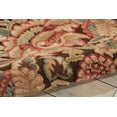 thumbnail image 5 of Nourison Graphic Illusions Botanical Brown 5'3" x 7'5" Area Rug, (5x7), 5 of 5