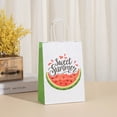 thumbnail image 4 of LEUCHTAMOR 16pcs Watermelon Pattern Party Bags Watermelon Paper Goodie Bags Party Favor Bags Gift Treat Candy Bags for Pool Party Decorations, 4 of 7