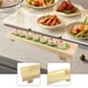 thumbnail image 4 of Plato de Sushi Plato de Frutas Rectangular Multiusos Compacto Fácil de Limpiar Comida L, 4 of 9