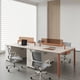 thumbnail image 4 of Executive Executive Office Desks Simplicity Combination Modern Clerk Office Desks Write Commercial Escritorio Furniture QF50OD My Lux Decor Round, 4 of 22