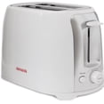 thumbnail image 6 of Aiwa 2-Slice Toaster with Wide Slots, 6 Browning Settings, and Crumb Tray, White, 6 of 8