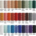 thumbnail image 5 of HSHDLDF Avocado Green Macrame Cord 3mm x 109yards, Colored Macrame Rope, Cotton Rope Macrame Yarn, Colorful Cotton Craft Cord for Wall Hanging, Plant Hangers, Crafts, Knitting, 5 of 5