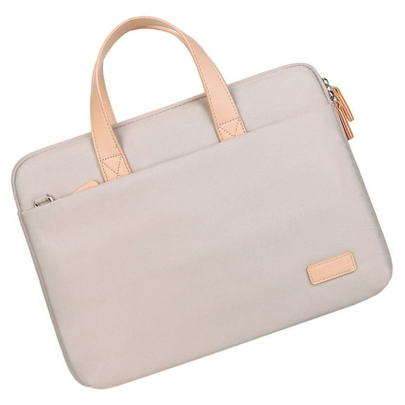 Raindrops Laptop Carry Pouch Tablet Computer Bag Portable Storage Girl Child Beige