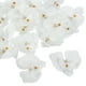 thumbnail image 1 of Uxcell 2.8" Cabezas de Orquídea de Seda Artificial Phalaenopsis para Decoración de Bodas DIY, Blanco Puro 40 Paquete, 1 of 6