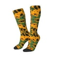 thumbnail image 2 of Bingfone Compression Socks For Women And Men Long Socks For Running Athletic Cycling Nurse-Sunflowers 7, 2 of 9