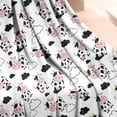thumbnail image 4 of White Cow Cloud Pattern Blanket,Comfortable Soft Lamb Wool Throw Blanket,All Season,Warm Lightweight Blankets for Sofa Bed Couch Living Room Chair,50"x60", 4 of 4