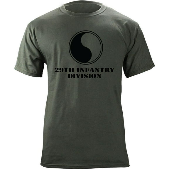 Army 29th Infantry Division Subdued Veteran T-Shirt