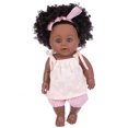 thumbnail image 1 of Ropa rosa carne muñeca de simulación de 30cm muñeca bebé negro africano de 12 pulgadas muñeca reborn muñeca de vinilo ANGGREK  Otros, 1 of 8