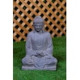 thumbnail image 2 of Estatua de Buda meditando Hi-Line Gift 77127-M de poliresina, 2 of 2