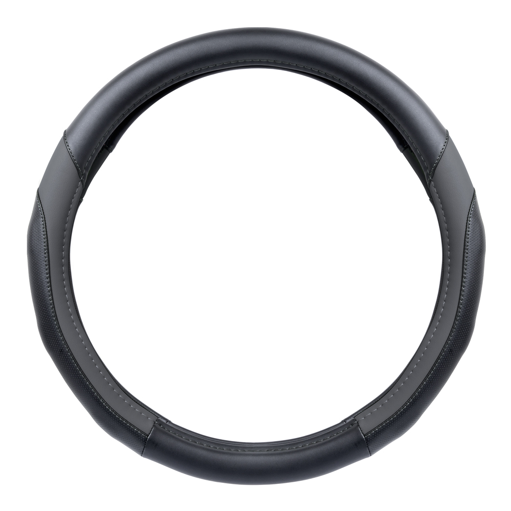 Motor Trend SportDrive Faux Leather Steering Wheel Cover, Black photo 5