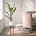 thumbnail image 3 of mDesign Casual Woven Cotton Rope Bathroom Basket with Handles, Set of 3, Brown, 3 of 8