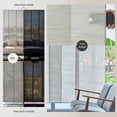 thumbnail image 2 of Piecenat Panel Track Blinds 23 in Cordless Paper for Sliding Door Vertical Window Blinds, Beige, 85.5 in x 96 in, 2 of 7