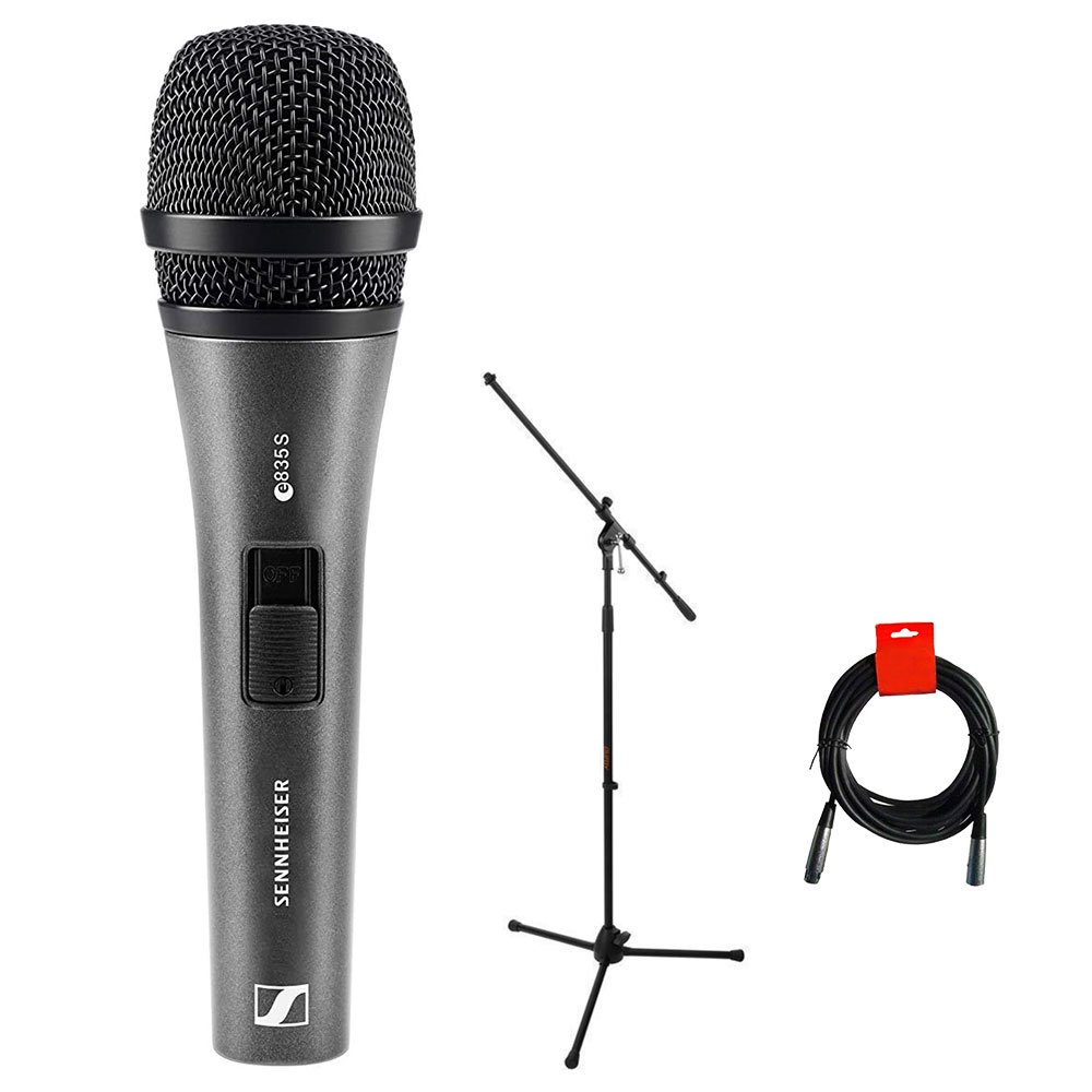 Sennheiser E835S Dynamic Cardioid Vocal Microphone (on/off switch