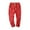 Red, variant on Dagugfen Sweatpants for Men Plus Size Drawstring Elastic Waist Comfy Running Athletic Cropped Pants